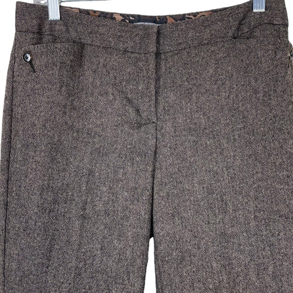 Express Design Studio Tweed Editor Trouser Size 6 Professional Career Work Pants - Picture 4 of 13